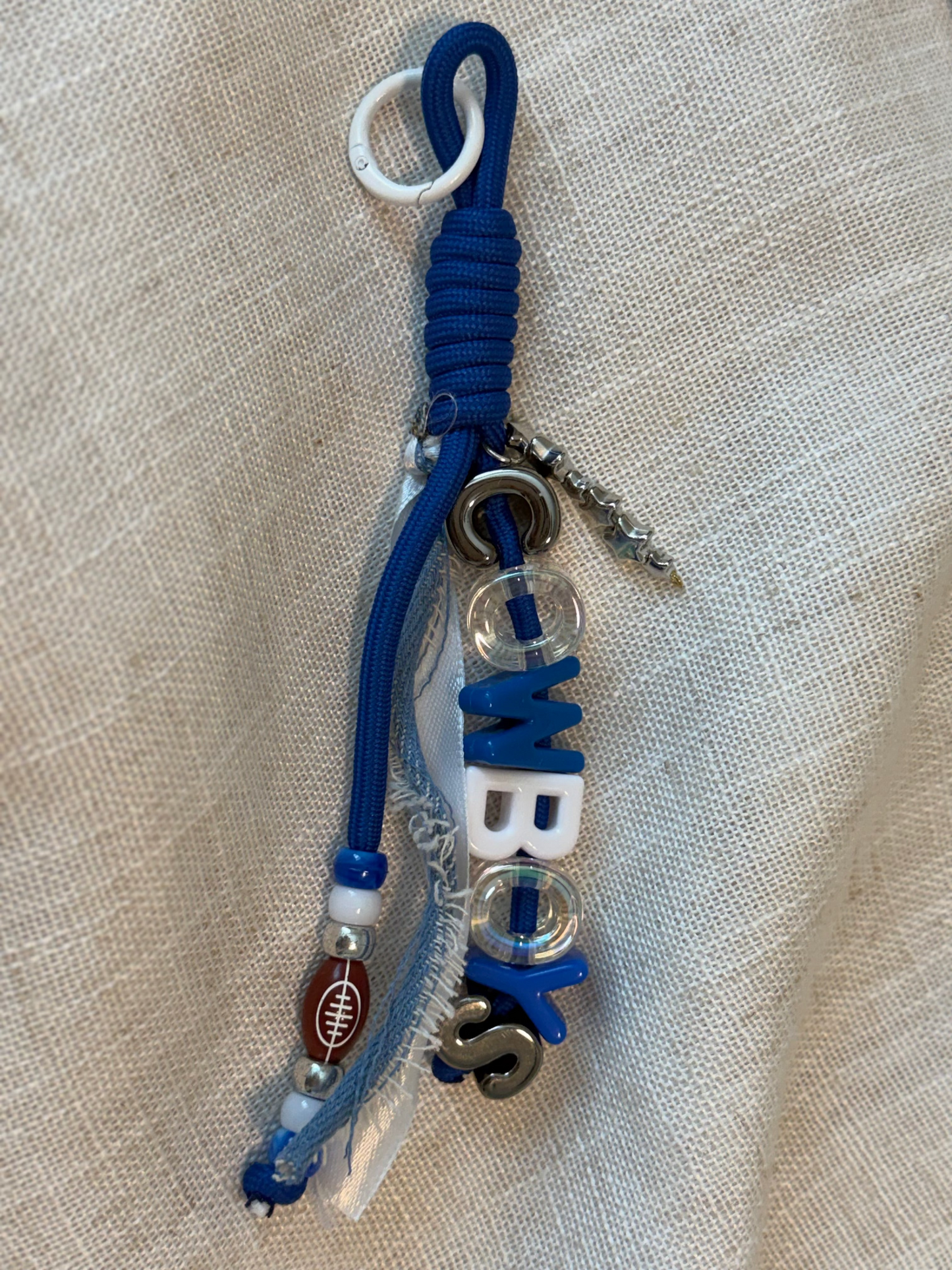 Cowboys keychain
