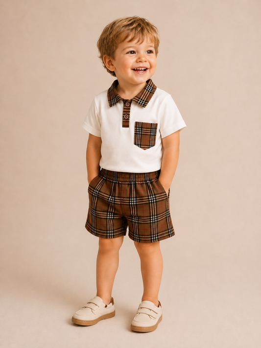 Plaid 2-piece